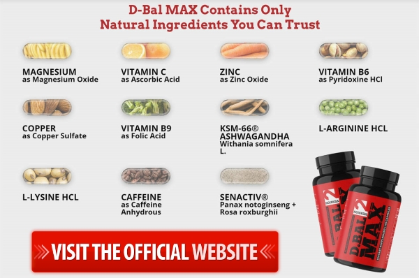 d-bal max ingredients